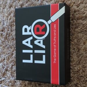 Liar Liar Game - Black and Red